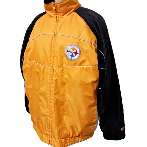 VTG Pittsburgh Steelers NFL Men's Size XL Reversible Jacket Coat GIII G3 Apparel - Picture 3 of 14
